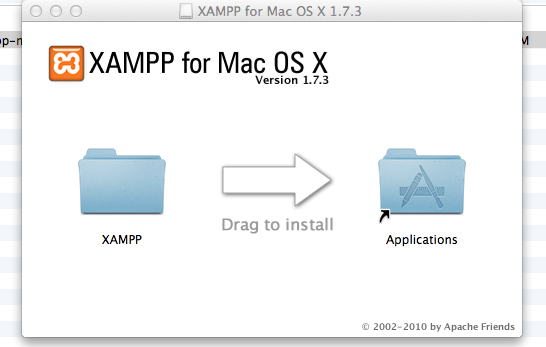 loading in app on xampp for mac