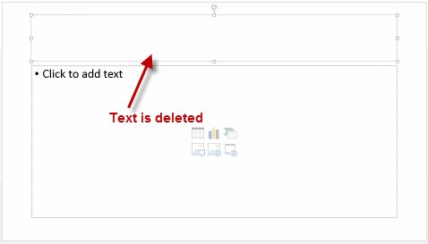 Press Delete