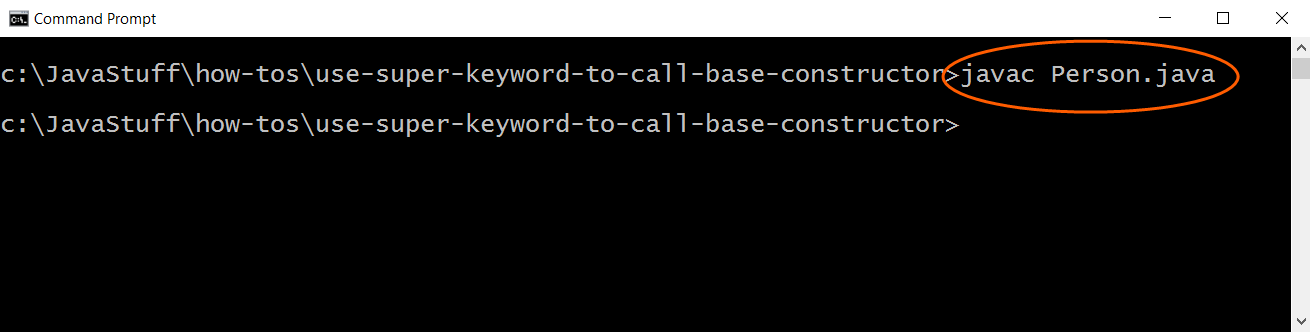 How To Use The Super Keyword To Call A Base Class Constructor In Java Webucator