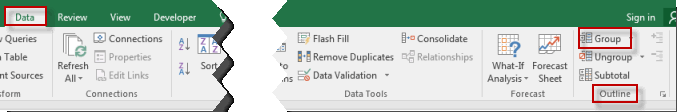 Click Group Command