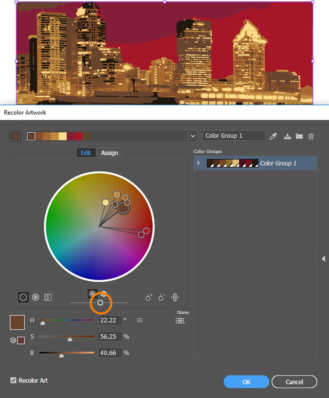 How to Use a Color Group to Change Multiple Swatches in Adobe ...