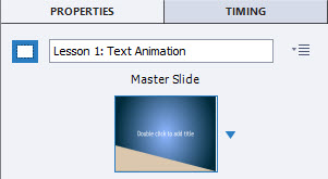 Properties Inspector
