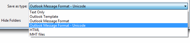 Select File Type