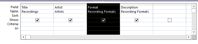 Click to Select Field
