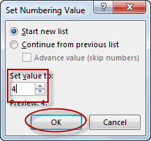 Select Number