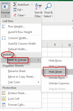 Hide Sheet