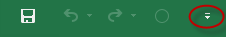 Drop-down Arrow