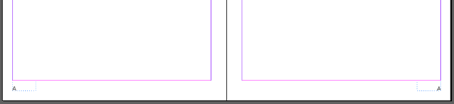 Page Number Frames on Both Master Pages