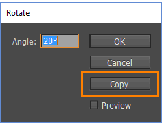 Rotate Options Dialog Box