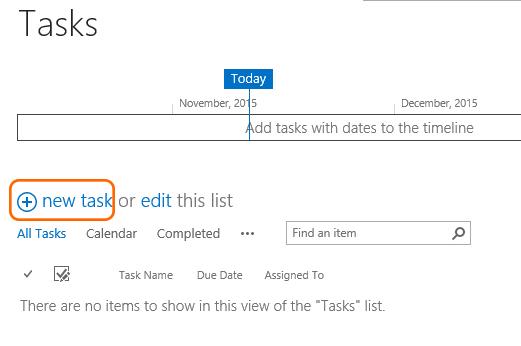 Task List Complete