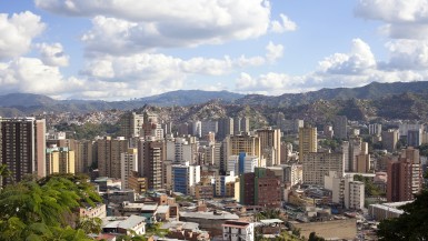 Caracas city center