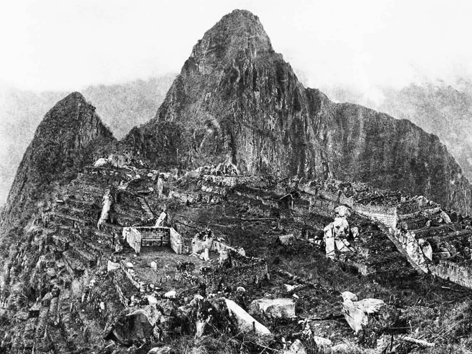 First Photograph of the Machu Picchu