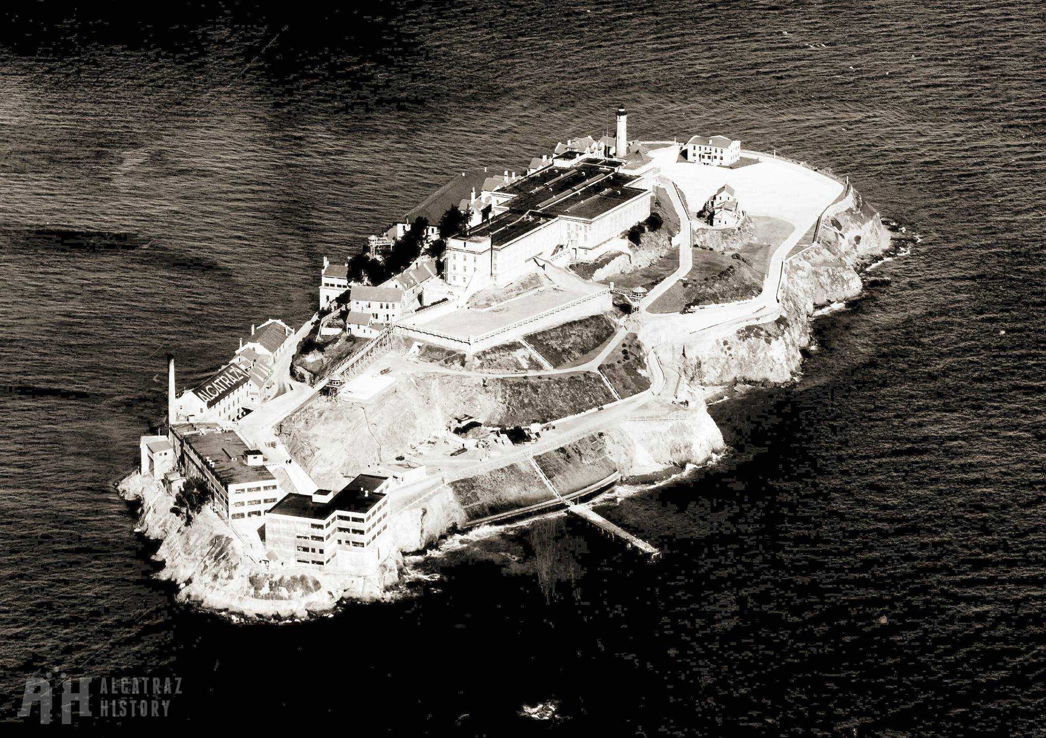 Alcatraz Island in 1934