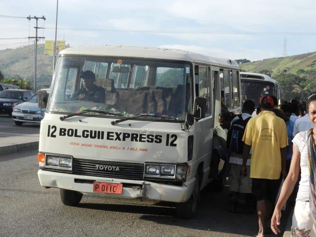 Buses in Port Moresby