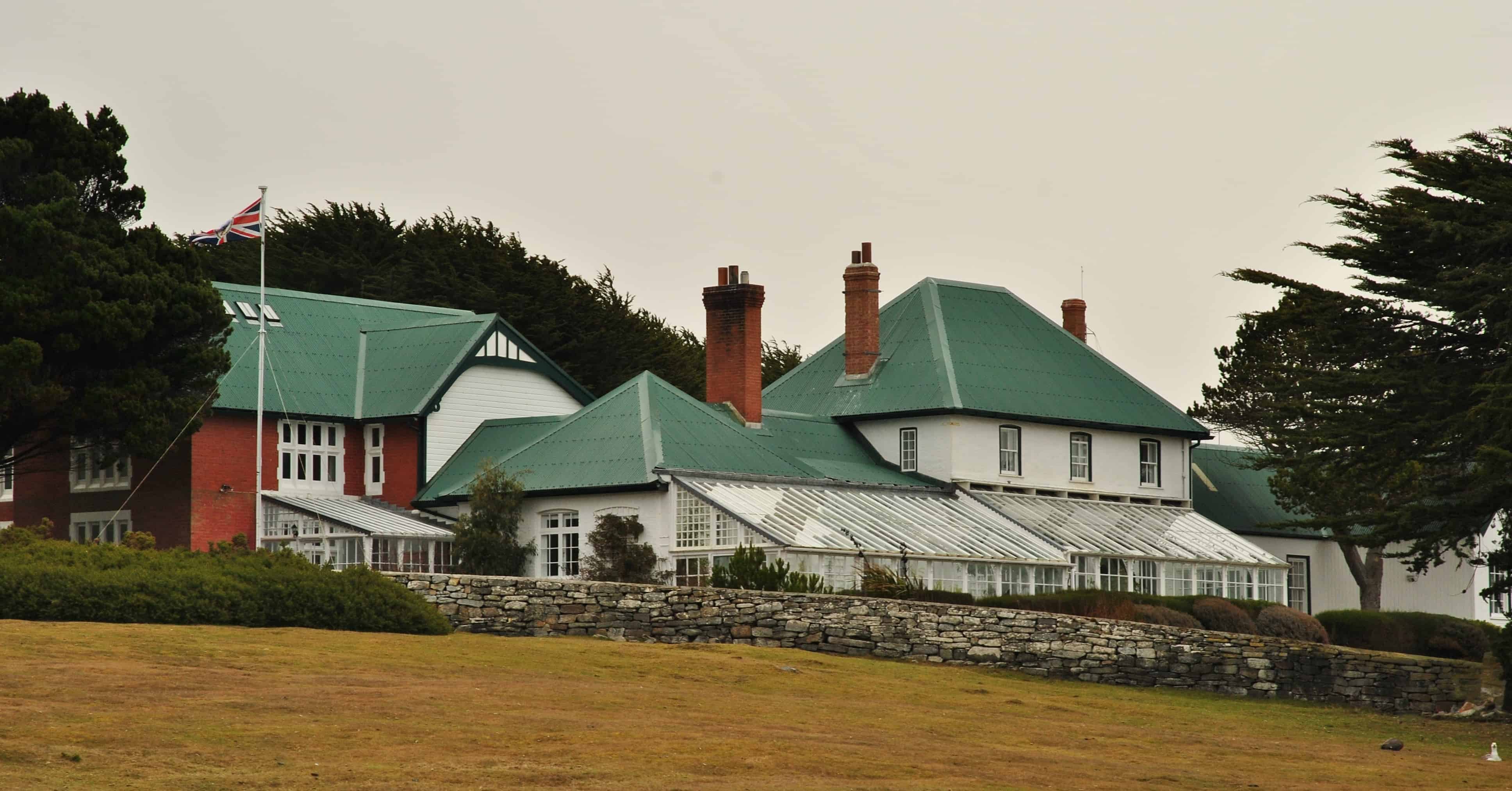 Government House in Stanley