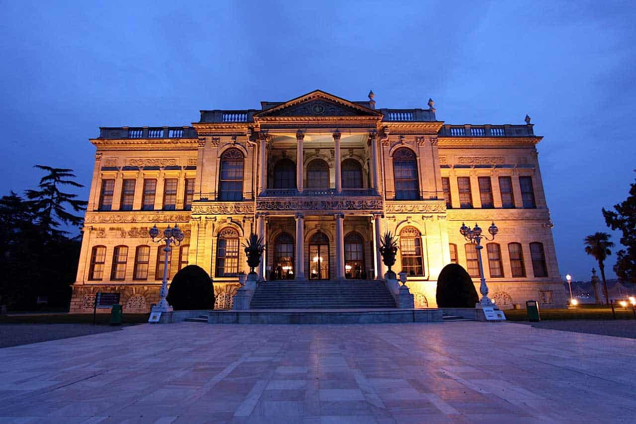 Main entrance of the Dolmabahce Palace