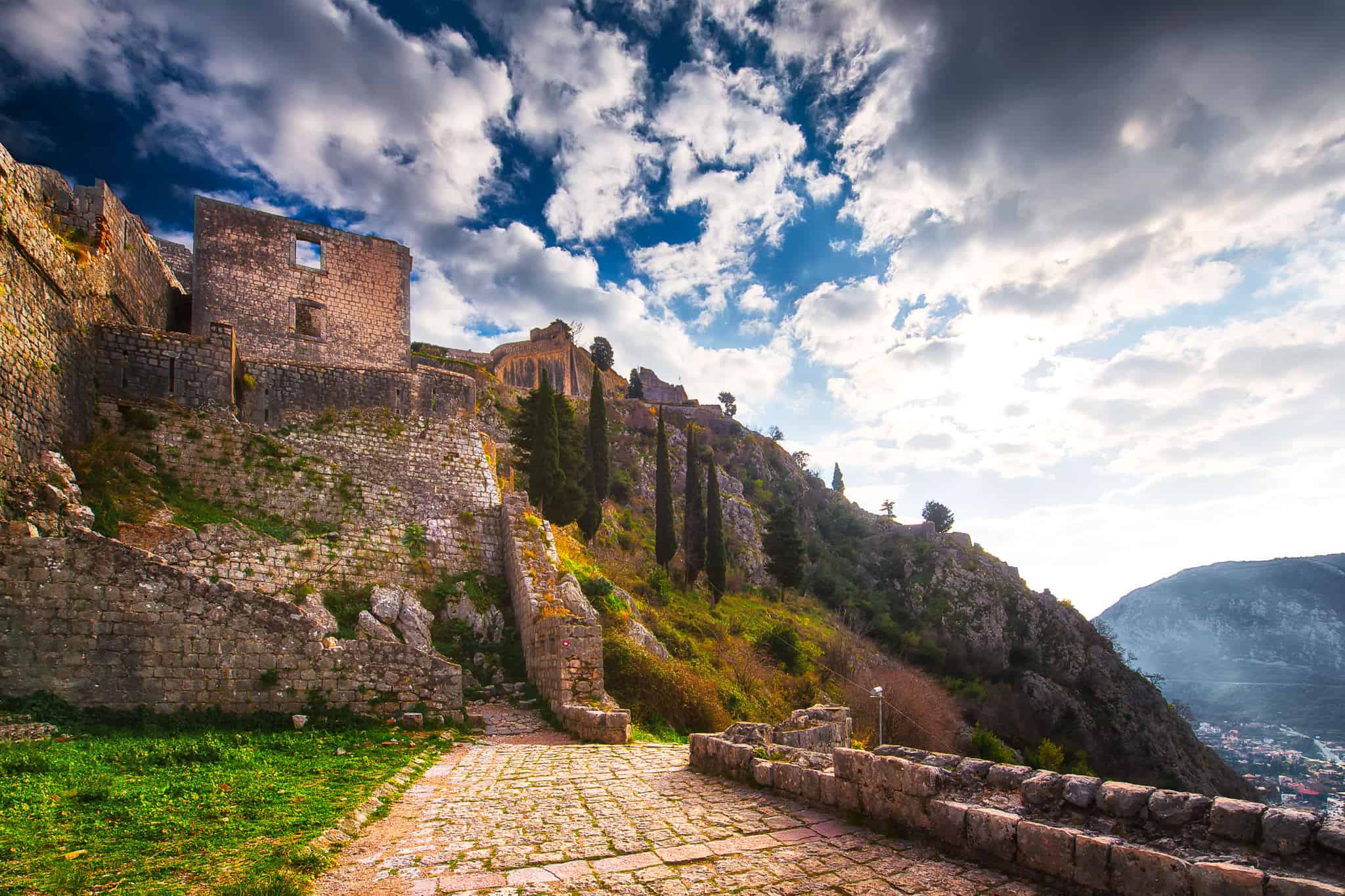 St. John's Castle of Kotor Old Town