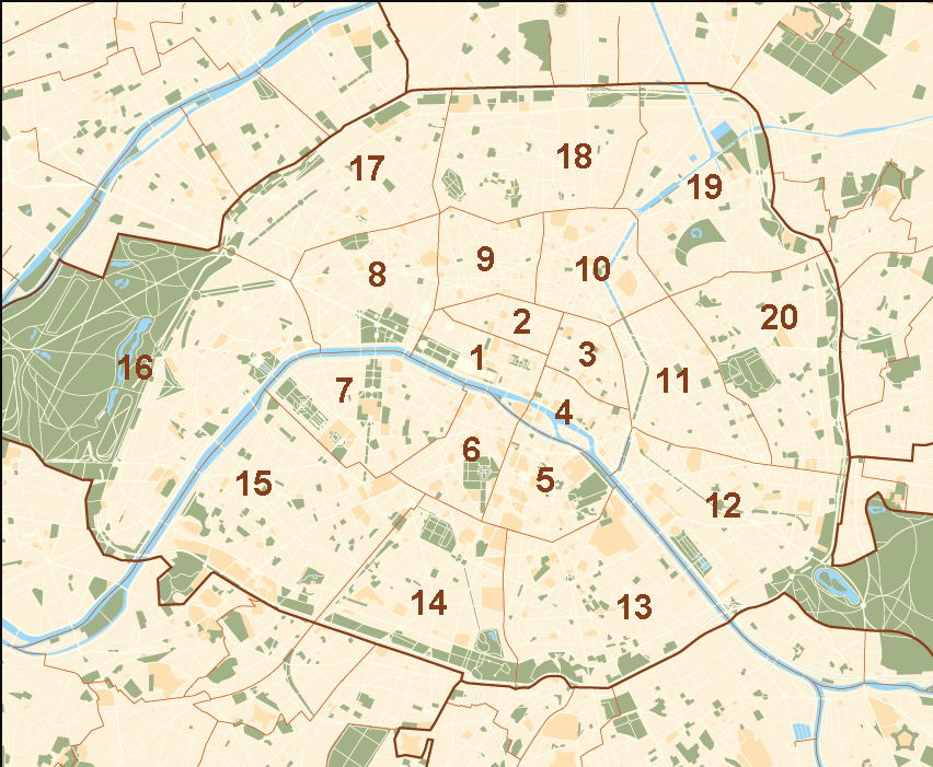 Arrondissements of Paris