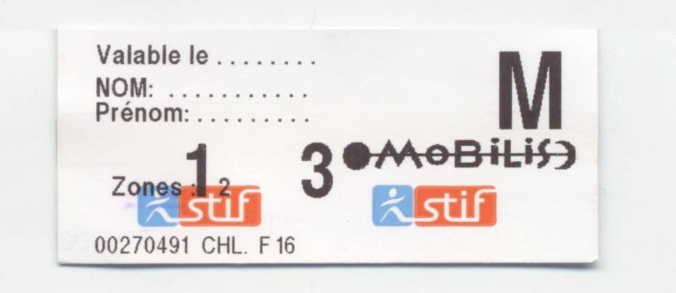 Paris Mobilis Tickets