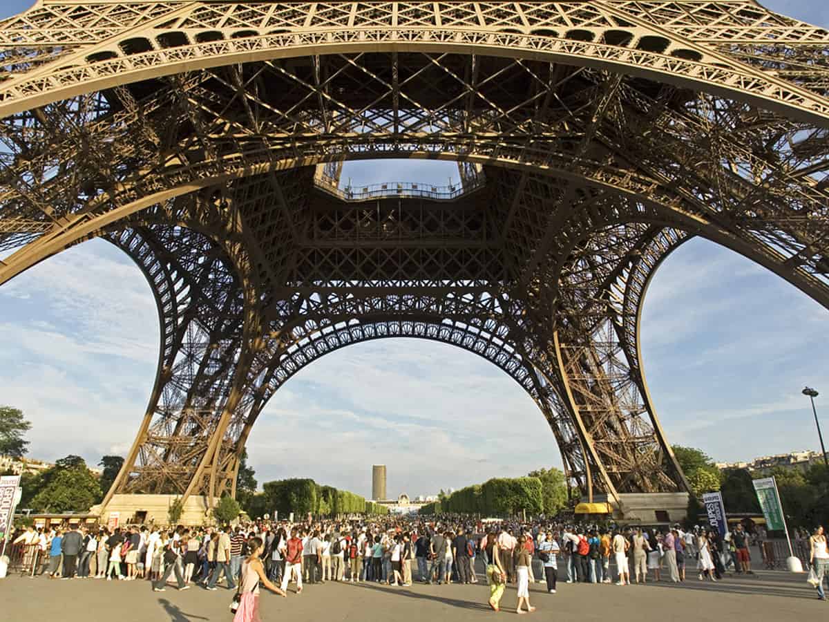 Eiffel Tower entrance