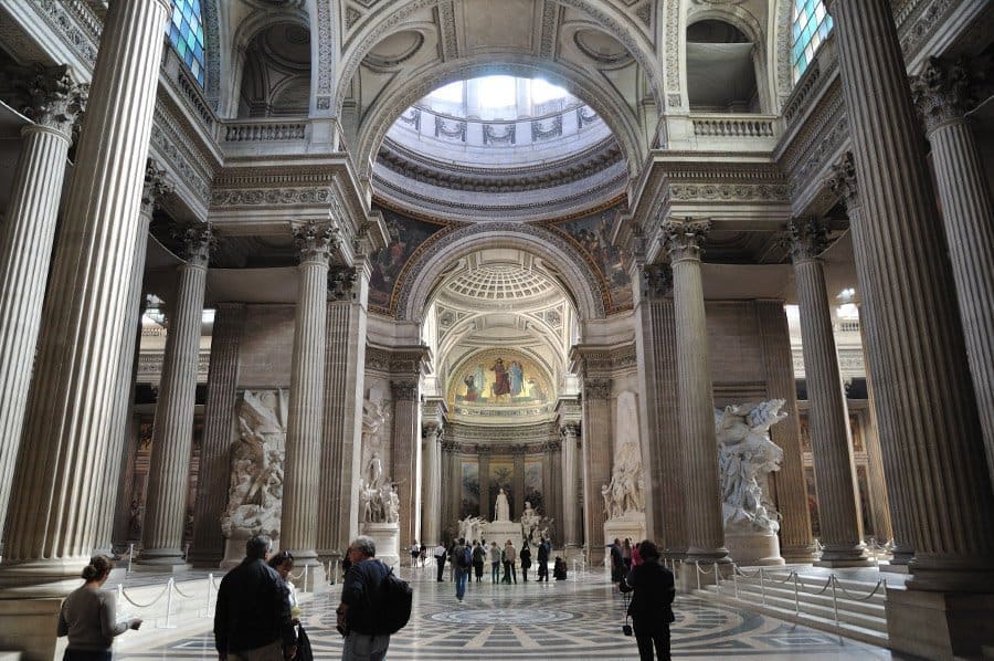 Inside of the Pantheon is incredible