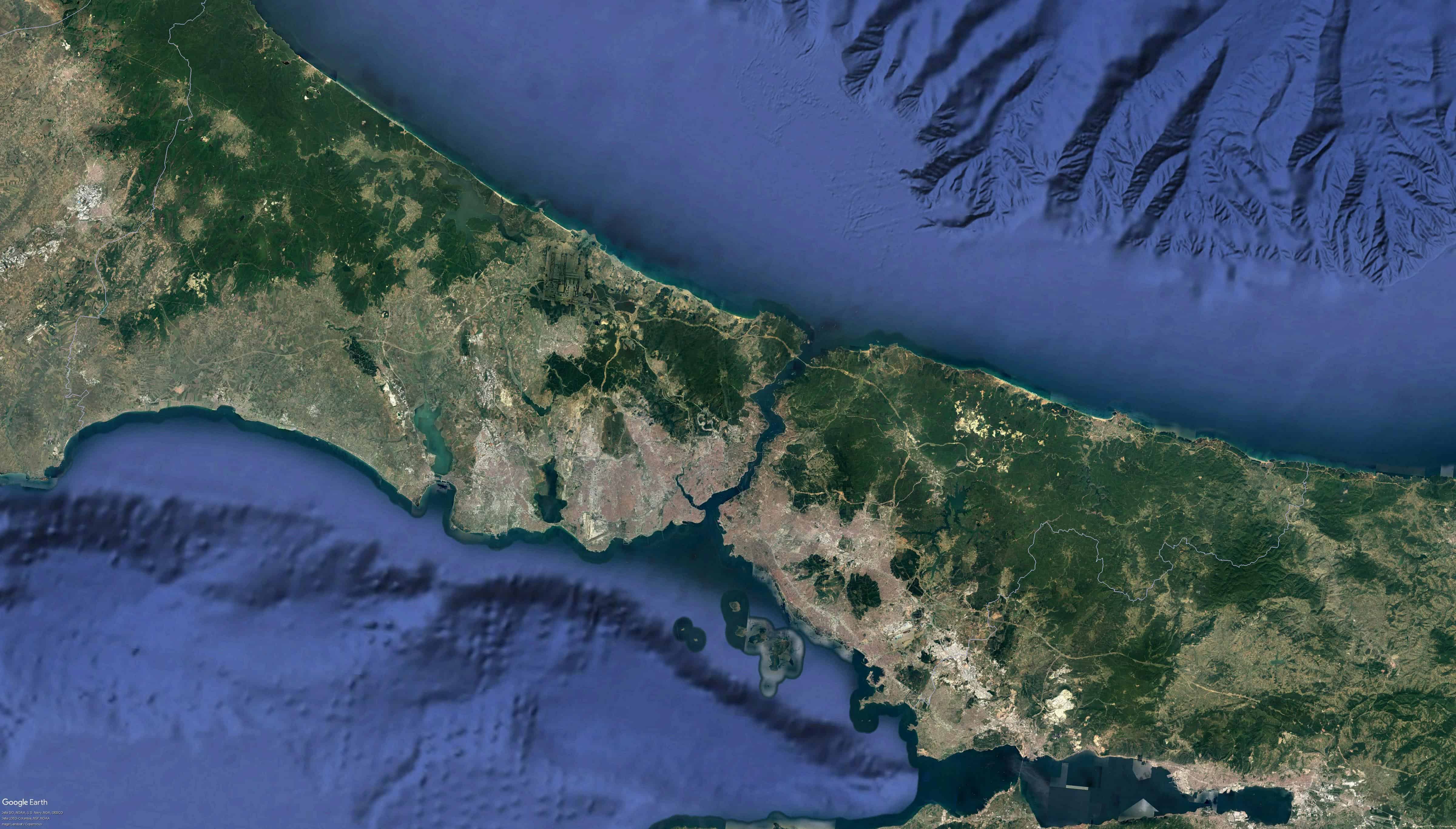 istanbul aerial view