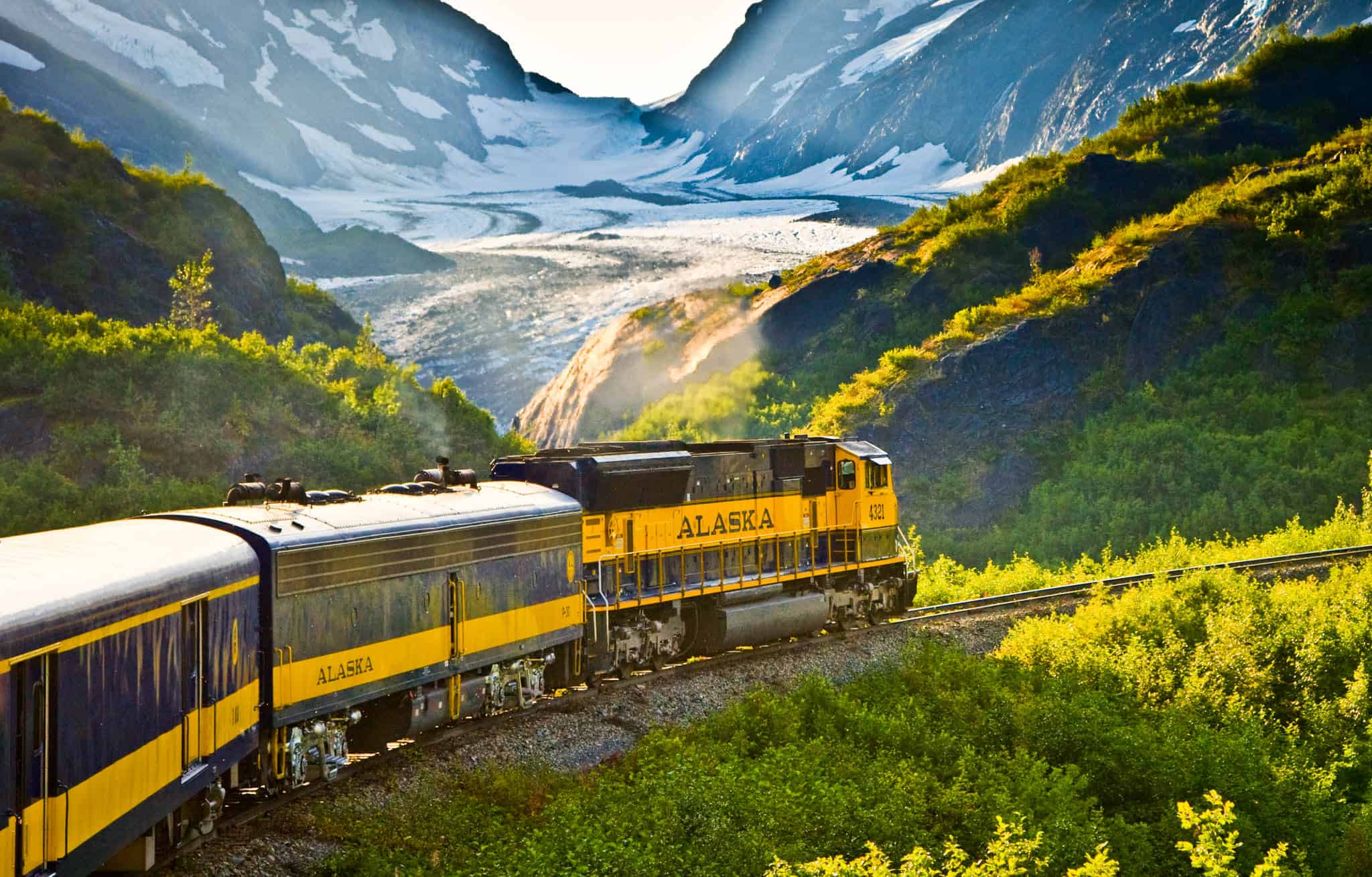 Alaska Railroad trains