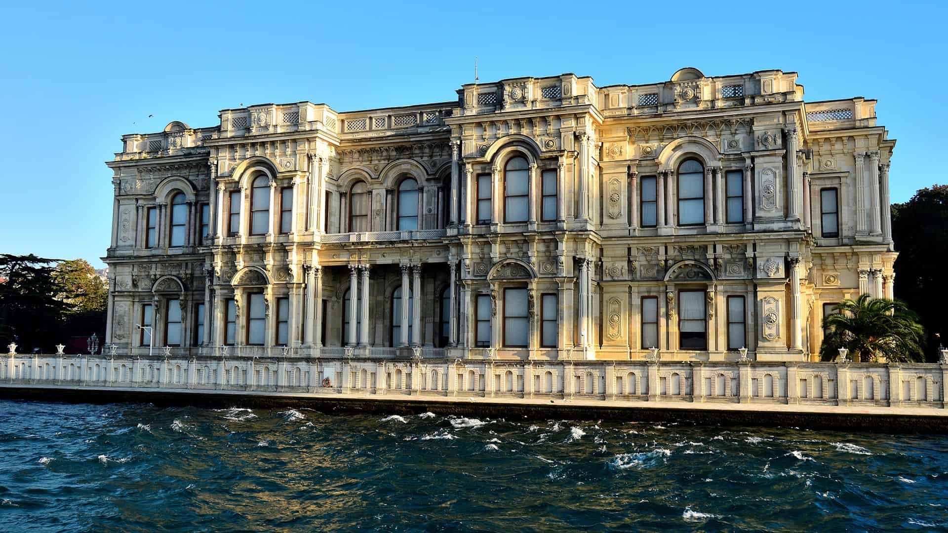Beylerbeyi Palace from the Bosphorus