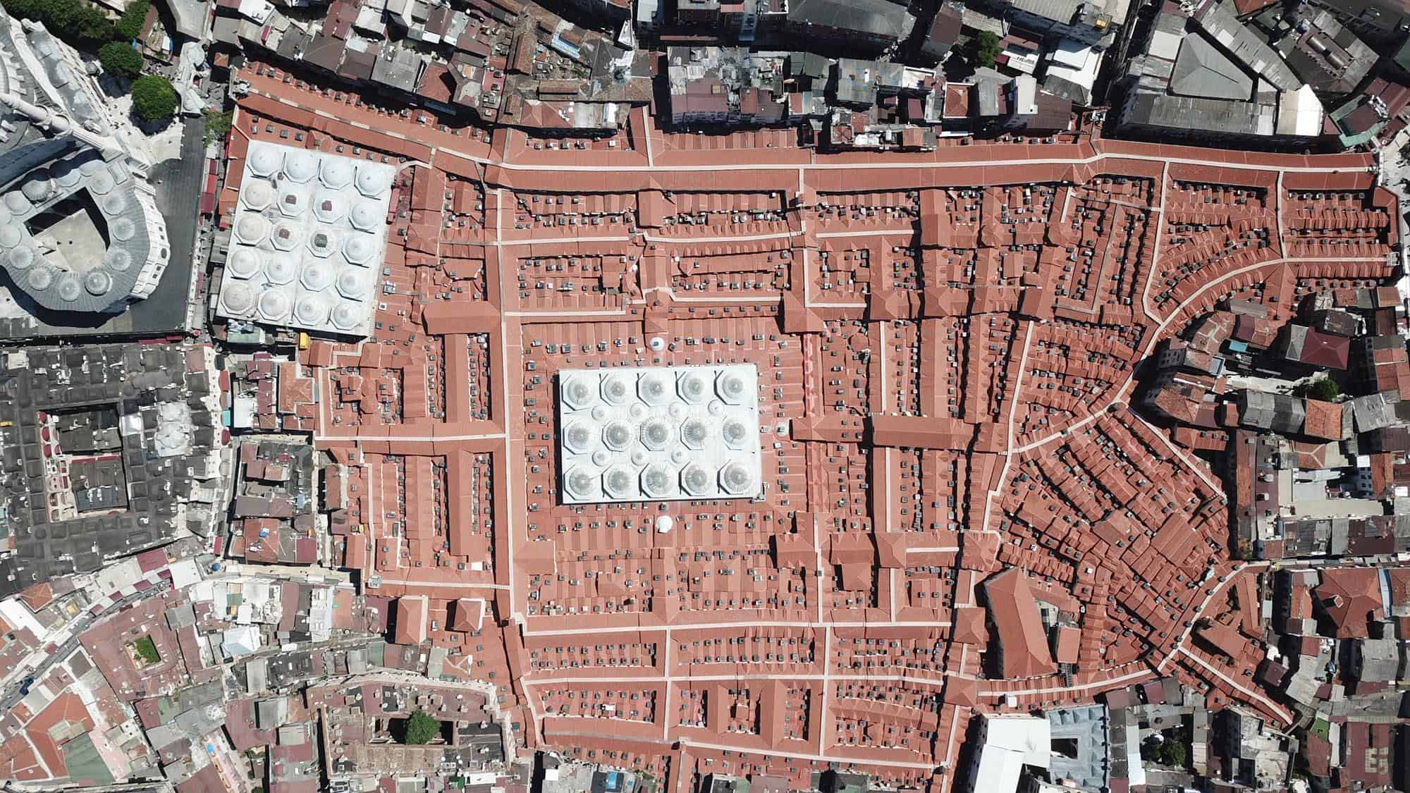 Grand Bazaar Aerial View