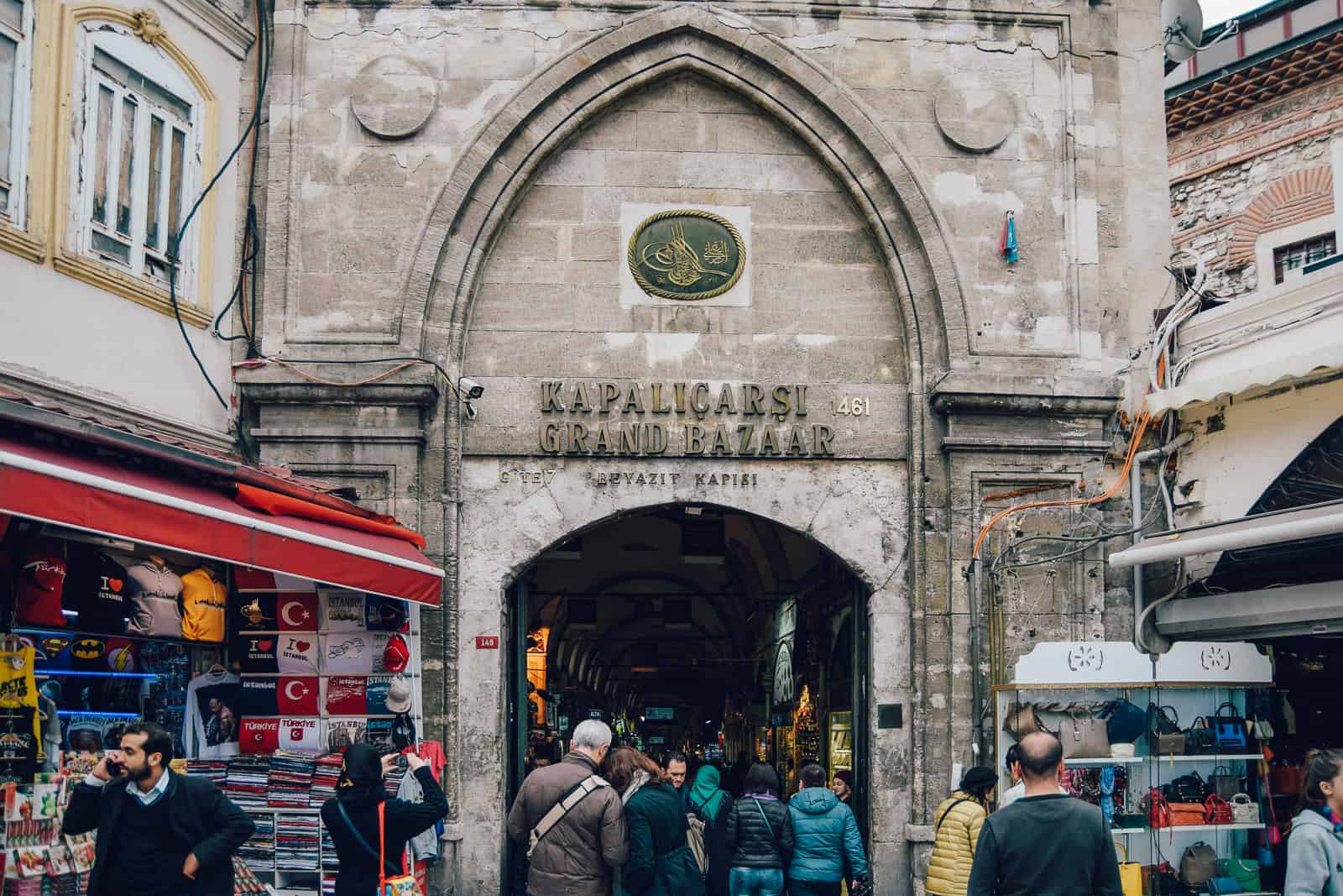 Grand Bazaar Beyazit Gate