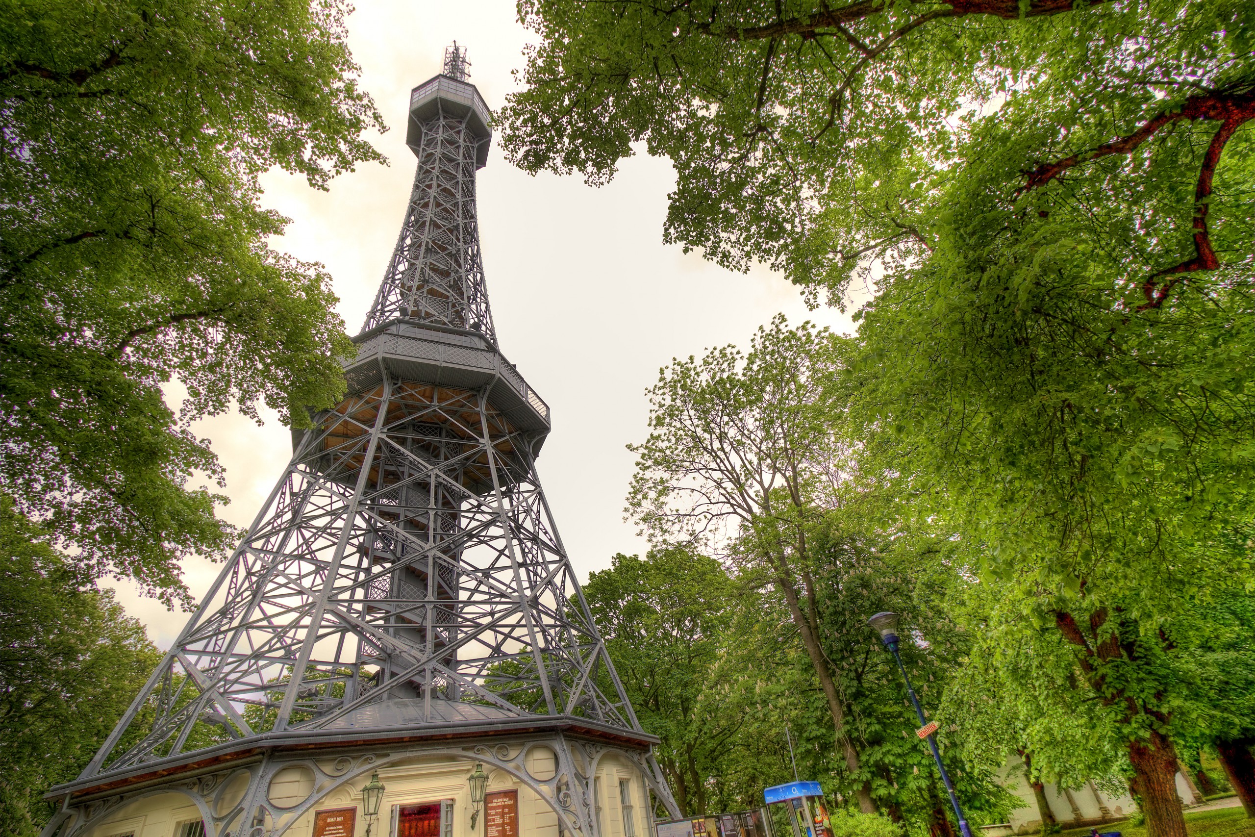 Small but cute lookout tower of Prague