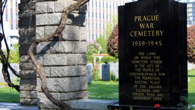 Prague War Cemetery inside the Olsany Cemetery