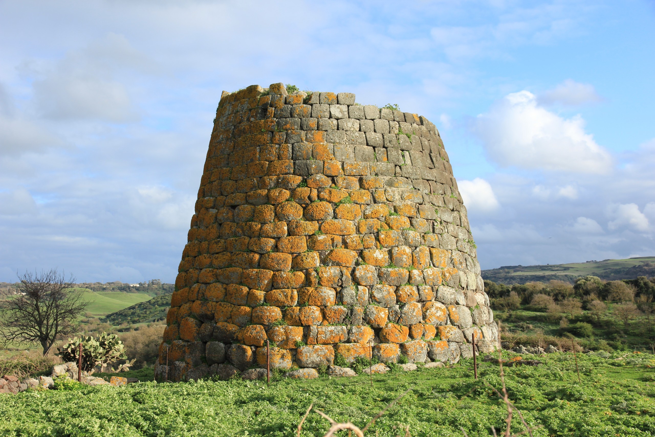 Nieddu Nuraghe in Codrongianos (Sassari) region of Sardinia