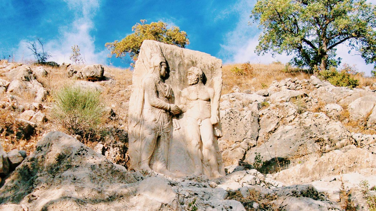 King Clasped with Gods, Nemrut Mount, Adıyaman