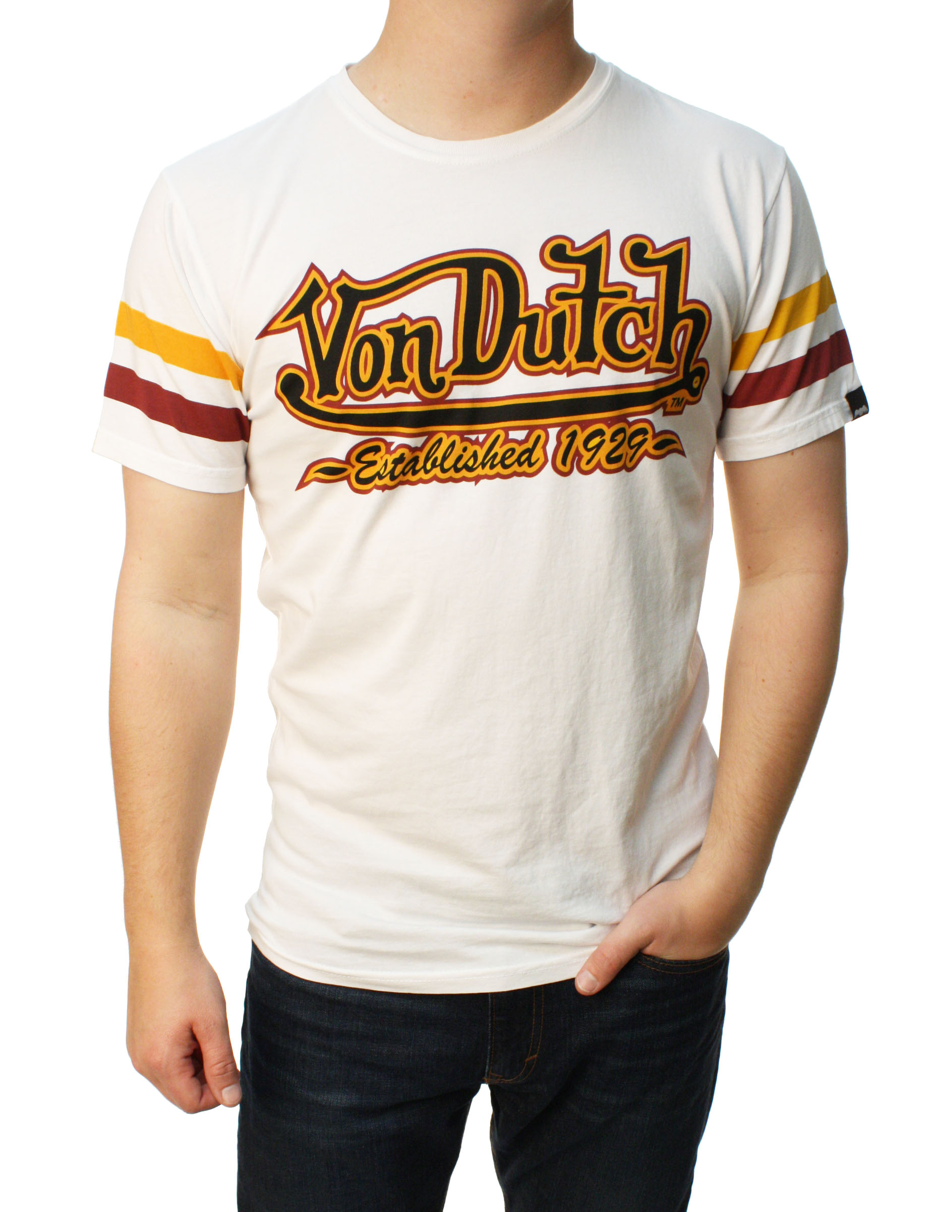 Von Dutch Men s Spirit Graphic T Shirt EBay