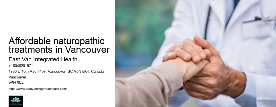 Eco-friendly naturopathy clinicAffordable naturopathic treatments in Vancouver