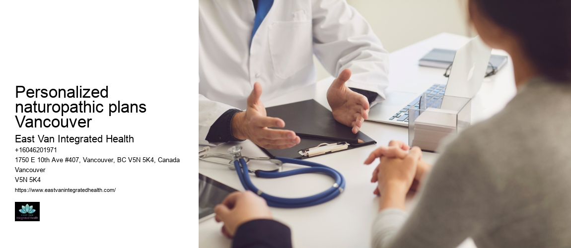 Personalized naturopathic plans Vancouver