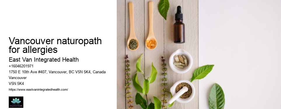 Naturopathy for joint painVancouver naturopath for allergies