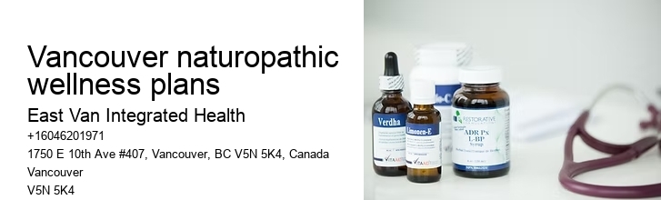 Herbal supplementsVancouver naturopathic wellness plans naturopathy