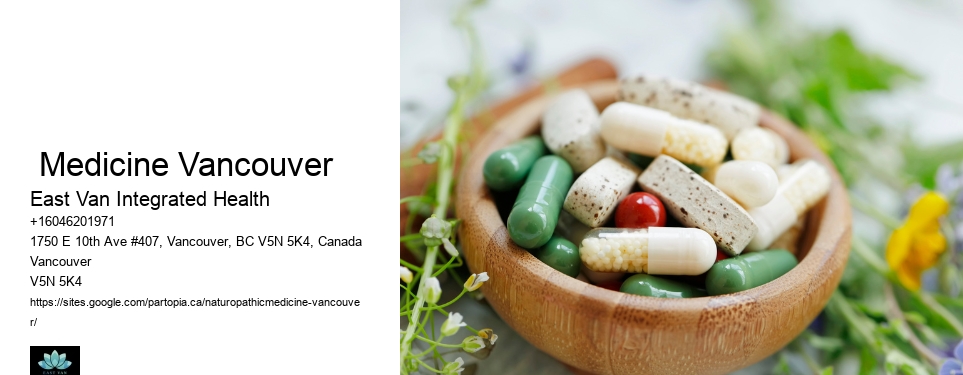 Customized naturopathic care Medicine Vancouver