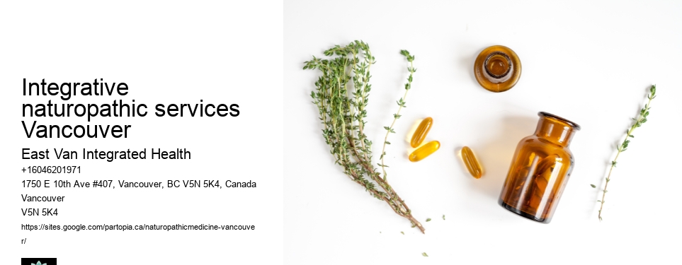 Naturopathic treatments for PMSIntegrative naturopathic services Vancouver