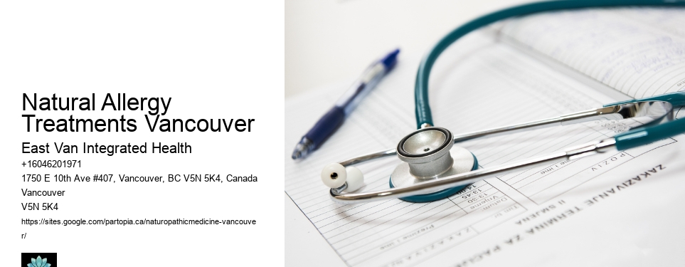 Naturopath for StressNatural Allergy Treatments Vancouver