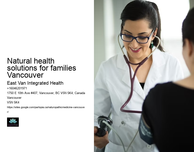 Naturopathic solutions for insomniaNatural health solutions for families Vancouver