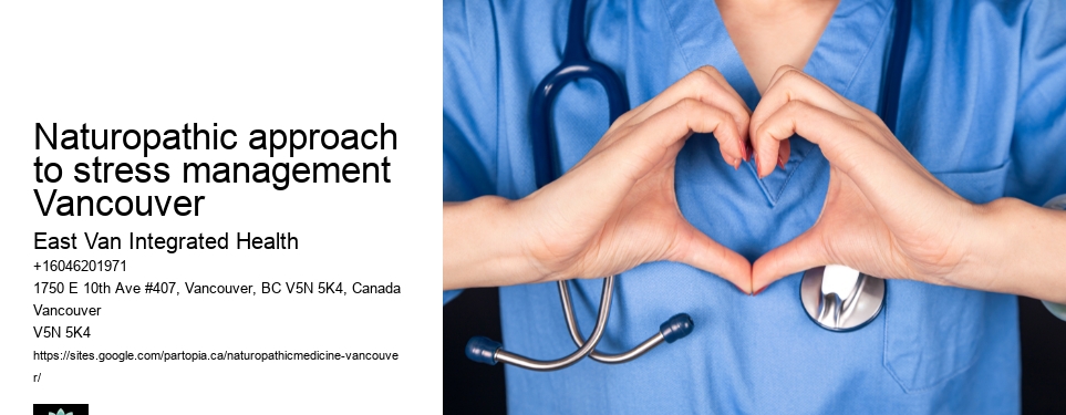 Naturopathy for energy boostNaturopathic approach to stress management Vancouver