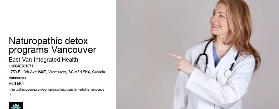 Natural health careNaturopathic detox programs Vancouver