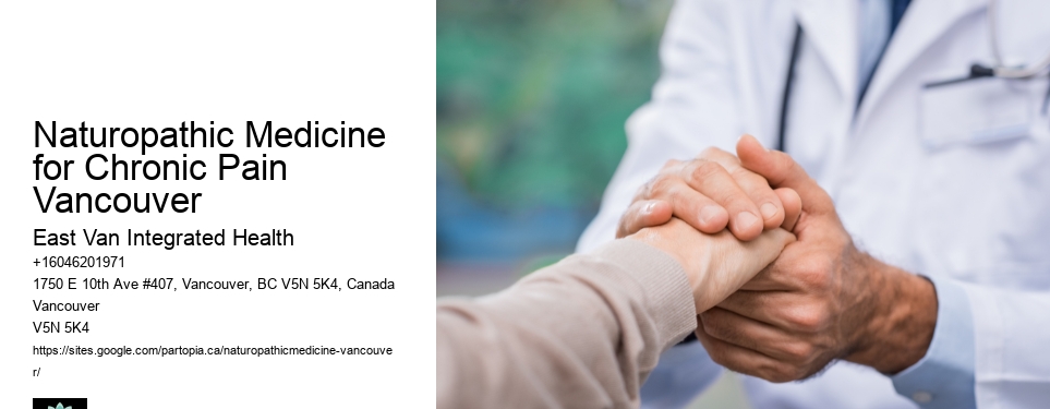 Natural treatments for hormone imbalanceNaturopathic Medicine for Chronic Pain Vancouver