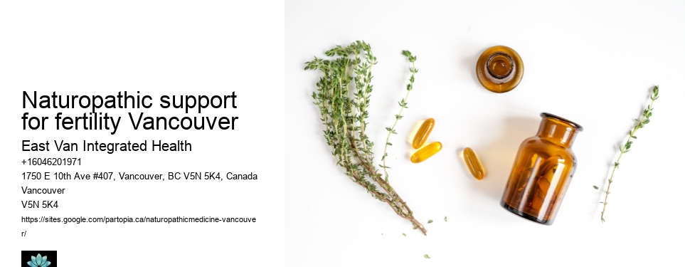 Naturopathic medicine for skin issuesNaturopathic support for fertility Vancouver
