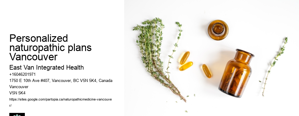 Vancouver naturopathic services