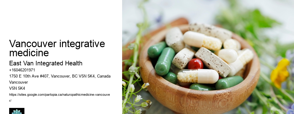 Naturopathic care for anxiety and depressionVancouver integrative medicine