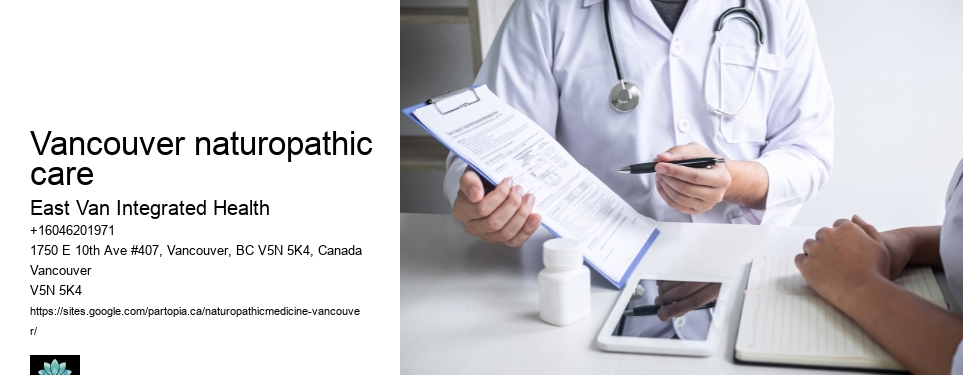 Naturopathic oncology supportVancouver naturopathic care